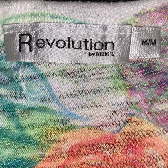 Ricki’s floral racer back tank top - Picture 4 of 5